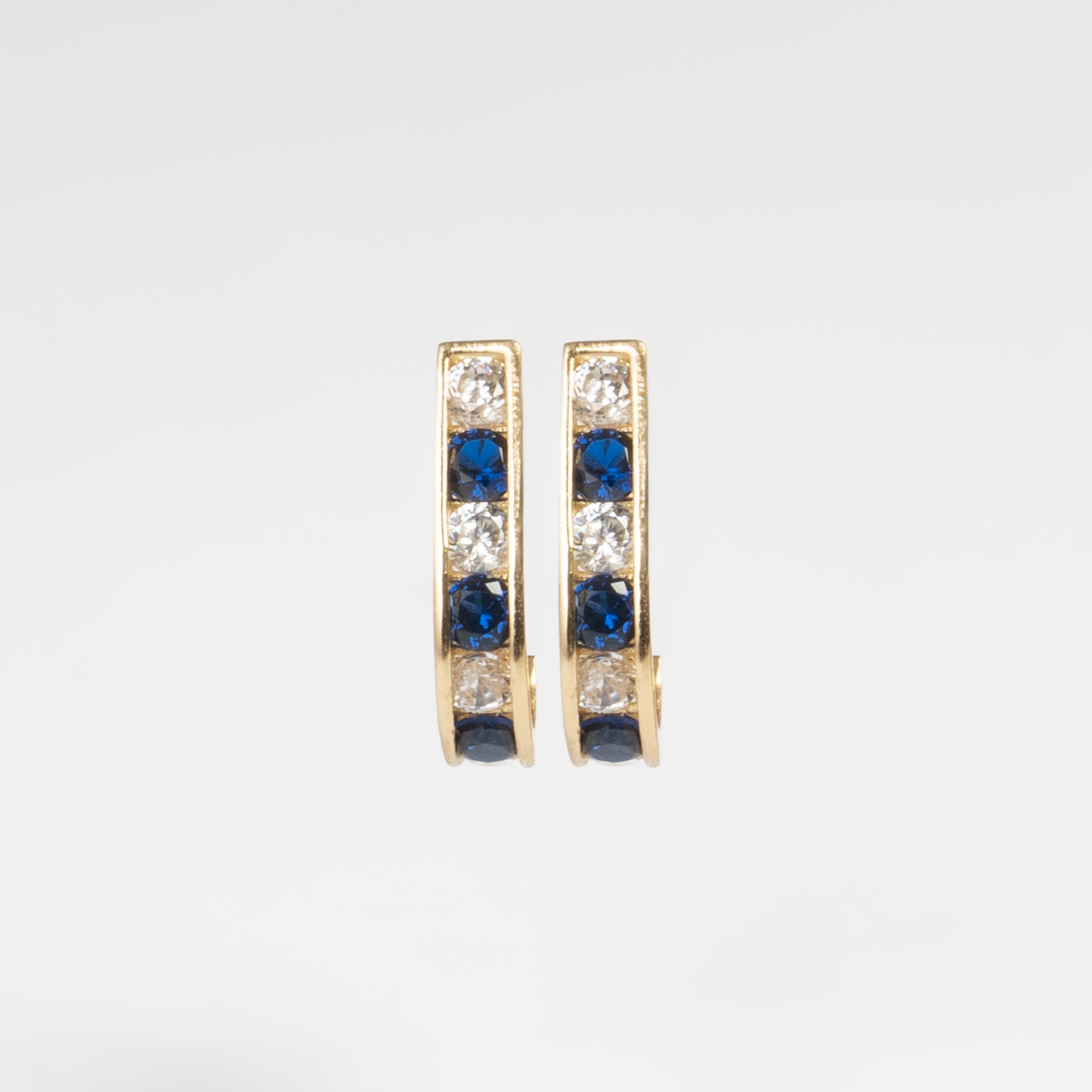Sapphire Hoop
