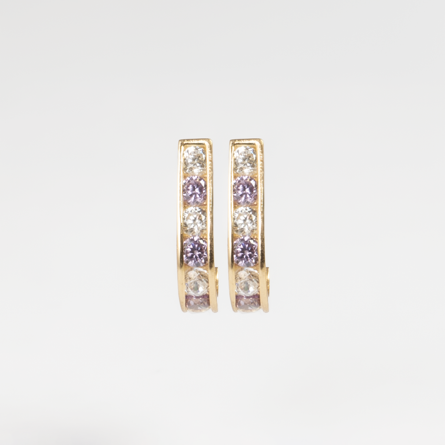 Amethyst Hoop
